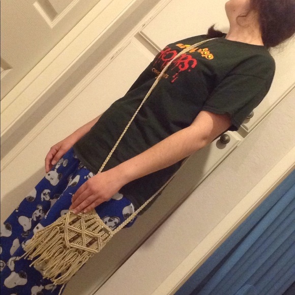 Macrame Purse by Rusty - Picture 6 of 7